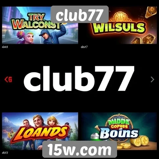 Explorando a variedade de jogos na plataforma Club77