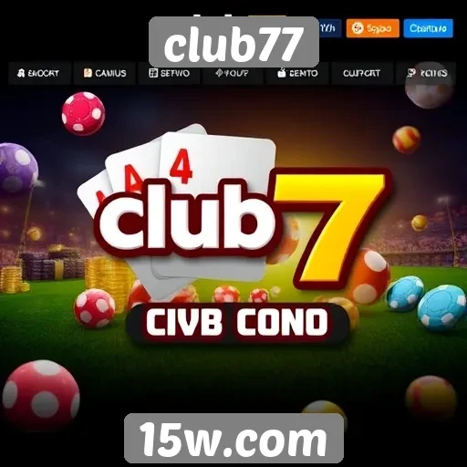 Novidades em promoções do site Club77